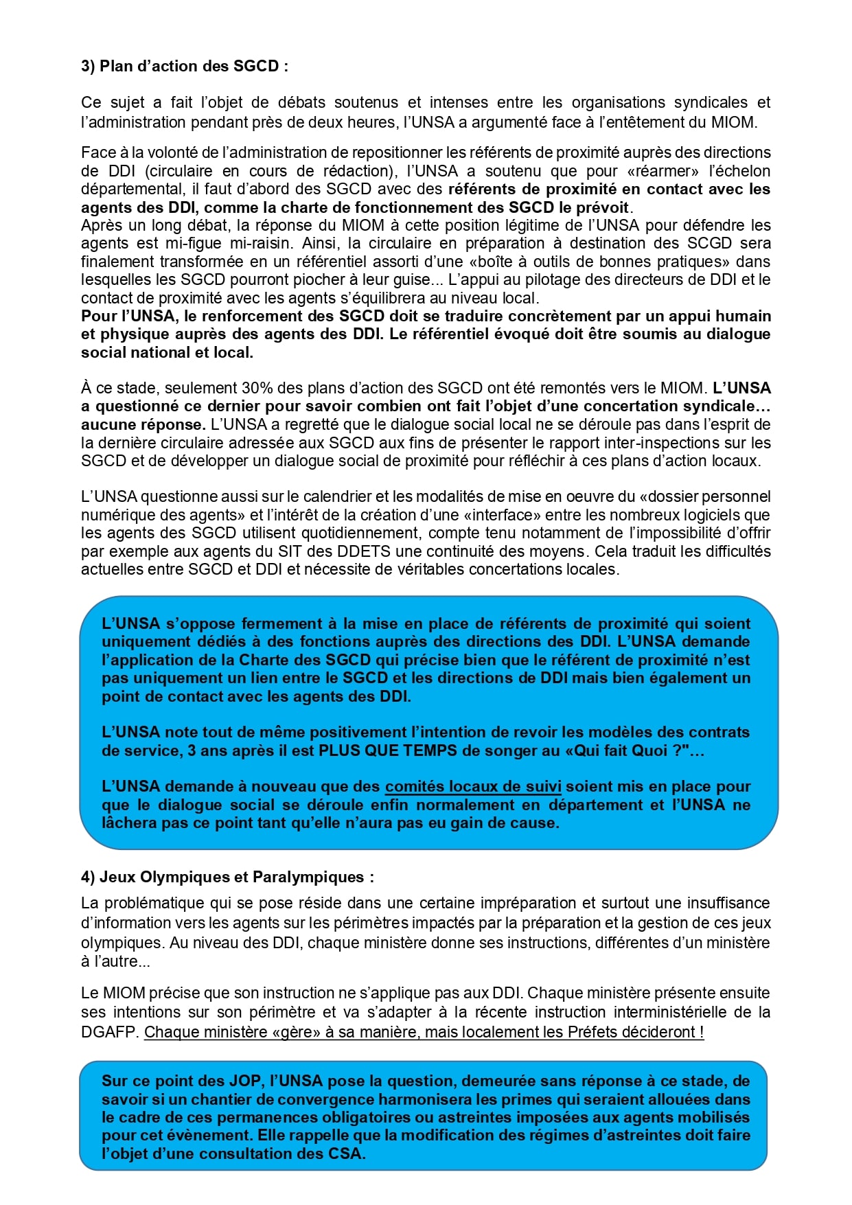 UNSA Compte rendu CSAR DDI 20 03 24 page 3