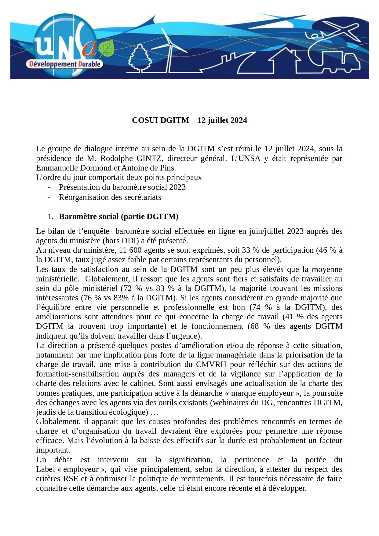 Cosui DGITM du 12 juillet 2024 page 1